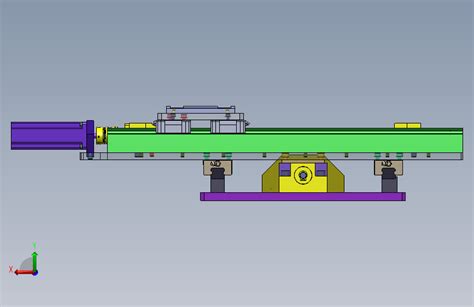 高精度x Y滑台组件 Solidworks 2022 模型图纸下载 懒石网