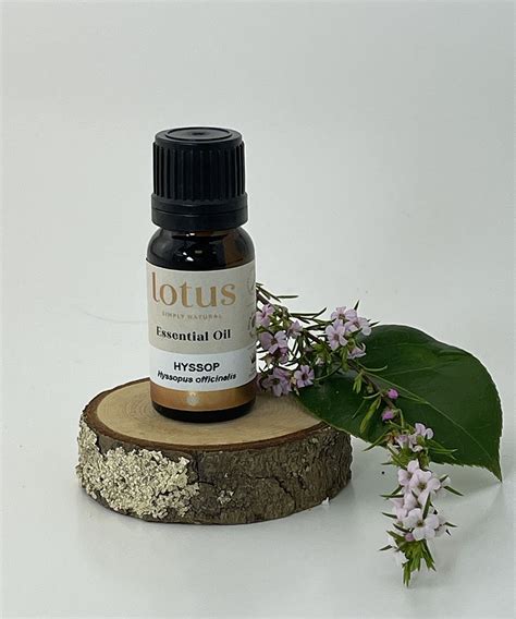 Hyssop Lotus Oils New Zealand