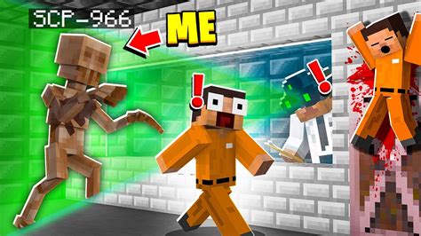 I Became Scp 966 In Minecraft Minecraft Trolling Video Youtube