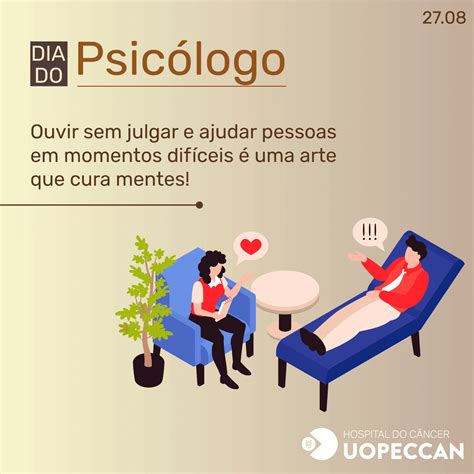 Dia Do Psicólogo Como Os Profissionais Atuam Na Uopeccan Uopeccan