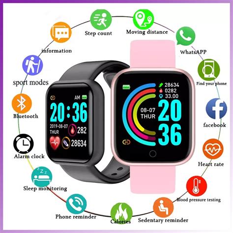 Smartwatch Y D Bluetooth Monitor Card Aco Fitness Rastreador