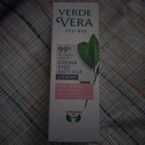 Verde Vera Eco Bio Crema Viso Anti Age Giorno The Verde Con Acido