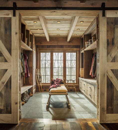 A Staple Of Vermont S Homes Mudrooms Cushman Design Group