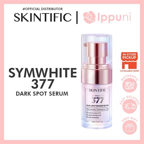 SKINTIFIC SymWhite 377 Dark Spot Eraser Serum 20ml Shopee Singapore