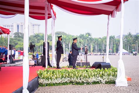 Upacara Hari Perhubungan Nasional HARHUBNAS 2022