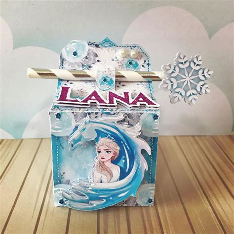 Caixa Canudo Frozen Elo Produtos Especiais