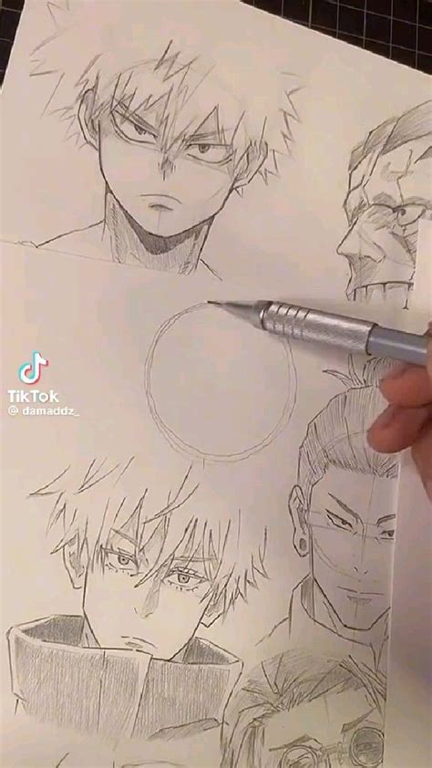 How To Draw A Manga Or Anime Sketch In Character Drawing Anime