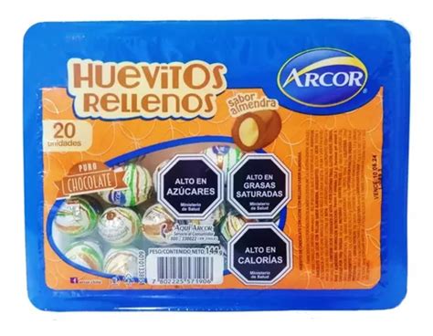 Bandeja X Huevitos Rellenos Chocolate Almendra Arcor G Cuotas