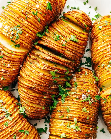 Hasselback Potatoes A Couple Cooks Purehealthyco