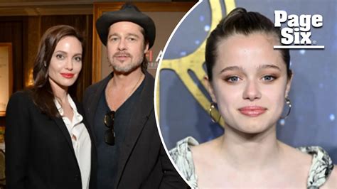 Angelina Jolie S Daughter Shiloh Publishes Newspaper Announcement To Drop Dad Brad Pitt S Last Name