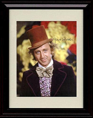 8x10 Framed Gene Wilder Willy Wonka Autograph Promo Print EBay