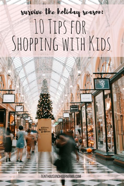 Holiday shopping with kids: Survive the Christmas shopping season