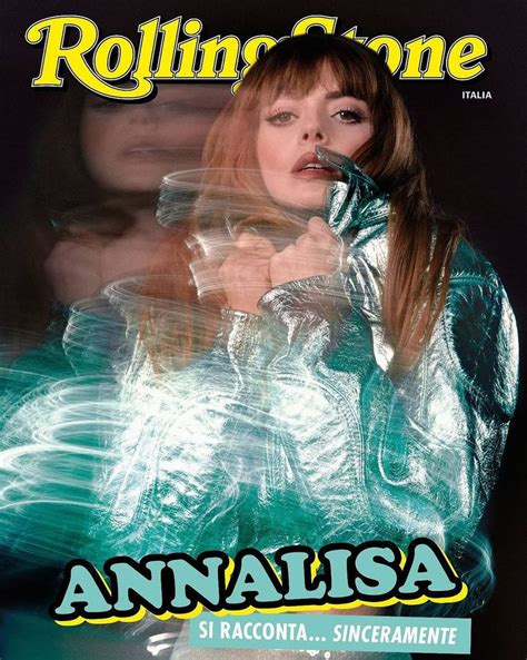 Annalisa For Rolling Stone Italia February Cover Sanremo Special