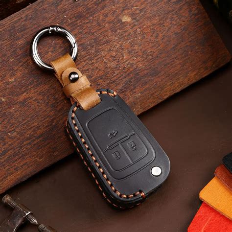 Buy Ontto Compatible With Buick Flip Key Fob Cover Leather Car Key Case