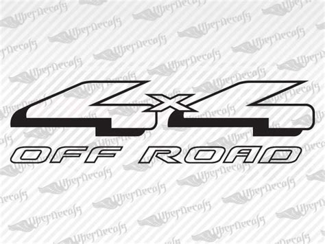 Ford X Off Road Decals Emsekflol