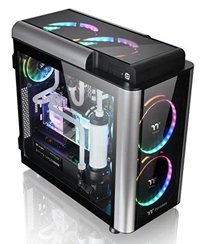 Thermaltake Level 20 Gt E Atx Full Tower Vertical Gpu Modular Gaming Computer Case Black