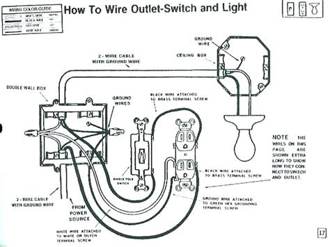 How To Wire Outlet Switch And Light