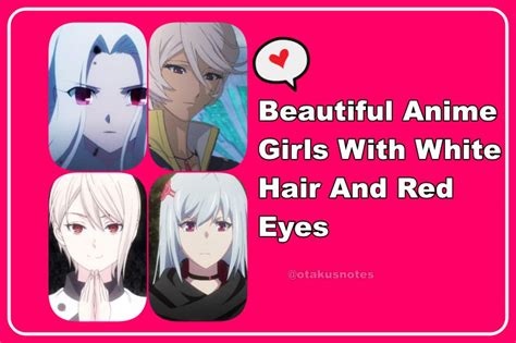 Top 15 Beautiful Anime Girls With White Hair And Red Eyes (2023 ...