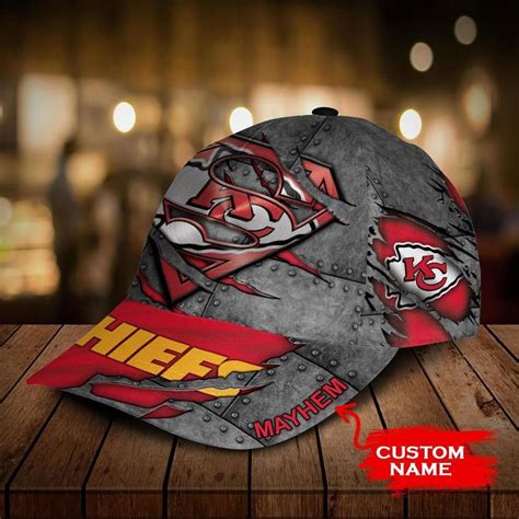 Kansas City Chiefs NFL USA Metal Cap - Chiefsfanstore.com