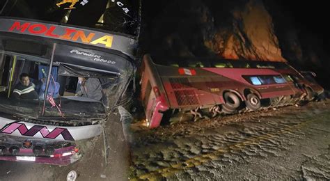 Accidente En Ayacucho Chofer Salva A Pasajeros De Caer A Abismo Tras