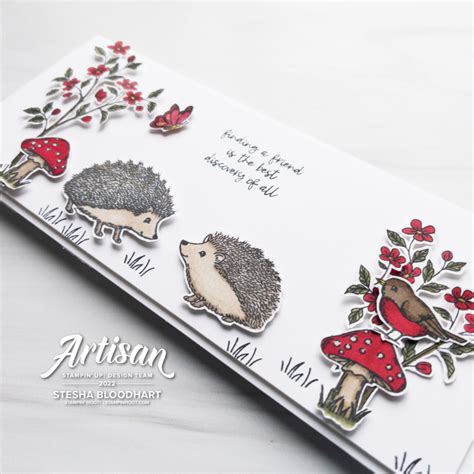 Be Inspired Blog Hop Mini Catalog Happy Hedgehogs Stampin Hoot