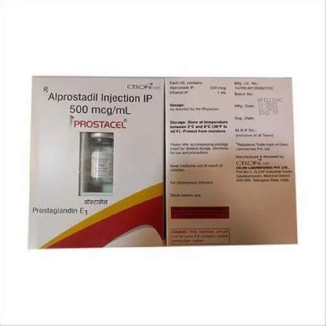 Alprostadil Injection Ip Mcg Ml At Best Price In Nagpur