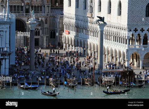 St Marks Square Venice Stock Photo Alamy