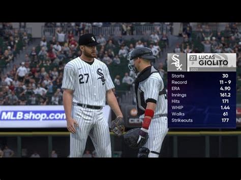 MLB THE SHOW 22 PLAYER LOCK メジャーリーグプレイヤーロックWHITE SOX 27 LUCAS