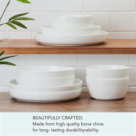 Mikasa Delray 9 Pc Dinnerware Bowl Set Service For 3 Bone China