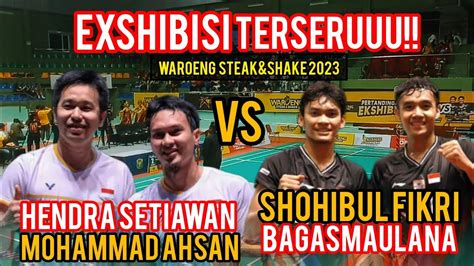 BIKIN HEBOH WARGA BANDUNG Mohammad AHSAN HENDRA Setiawan VS BAGAS