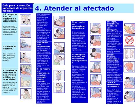 Guía para la atención inmediata de urgencias medicas Proteger al área