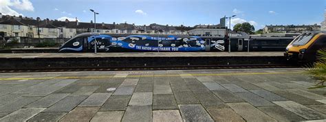 Class 800 Train At Plymouth With A Thank You Nhs Livery R Uktrains