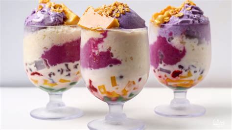 Halo Halo Filipino Shaved Ice Dessert Youtube