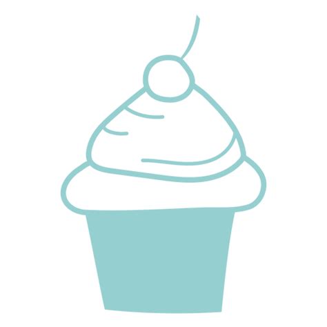 Cupcake Filled Stroke Png And Svg Design For T Shirts