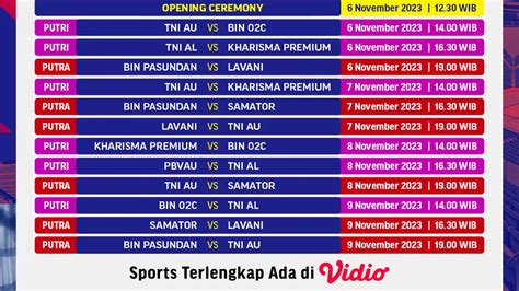 Jadwal Dan Link Streaming Livoli Divisi Utama Di Vidio Ragam Bola