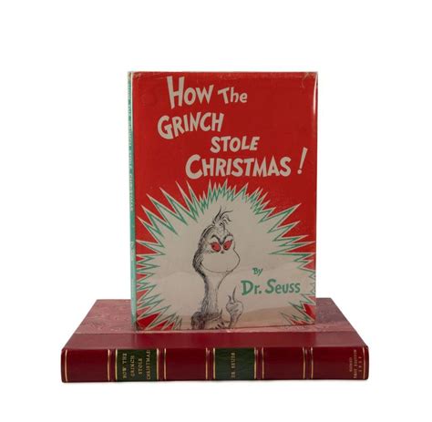 At Auction Dr Seuss How The Grinch Stole Christmas Signed