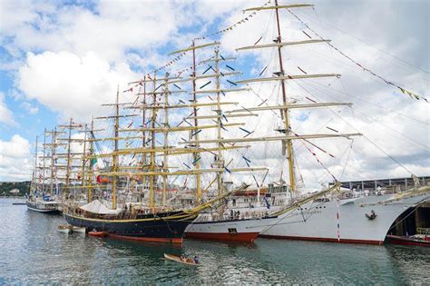 Falmouth Tall Ships Opens To Thousands Of Visitors