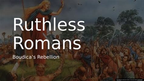 Boudica's Rebellion against the Romans: Interactive PowerPoint Lesson and Creative Activity ...