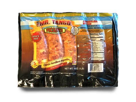 Chorizo Argentino Picante Mr Tango Sausages