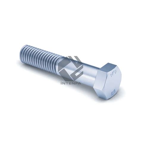 Grade Din Hexagon Head Bolts For Steel Structures Zinc Plated