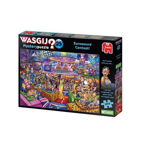 Wasgij Mystery 25 Puzzel Eurosound Contest 1000 Stukjes Speedcube Nl