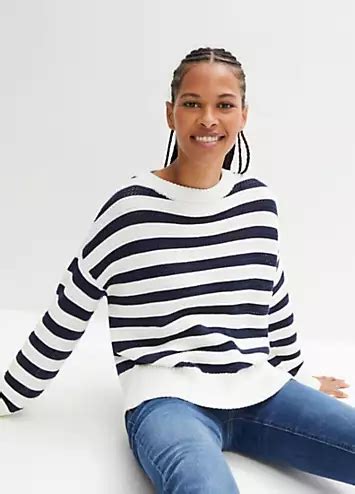 Breton Stripe Jumper By Bonprix Look Again