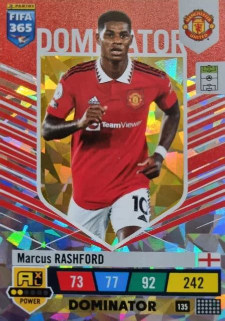 Panini Fifa Adrenalyn Xl Dominator Marcus Rashford Eur