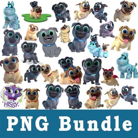 Puppy Dog Pals Png, Puppy Dog Pals Bundle Png, cliparts - Inspire Uplift