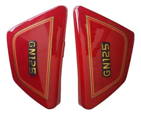 Cubiertas Laterales Suzuki Gn 125 Roja