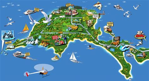 Map Phillip Island - Michael Wilkin