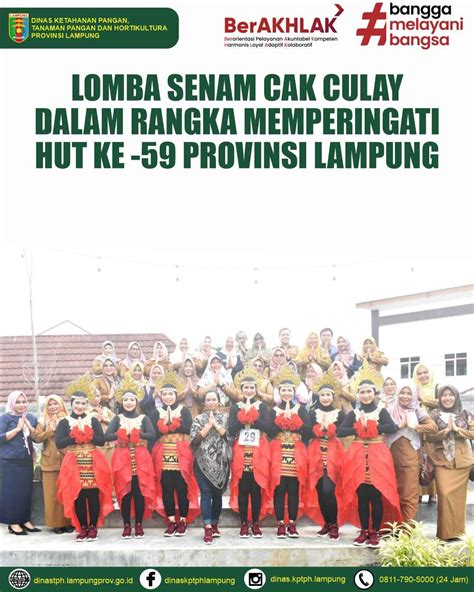 Lomba Senam Cak Culay Arinal Gubernur Kita Dalam Rangka Memperingati