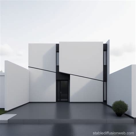 Hyper Realistic Architecture Exterior Render Stable Diffusion Online