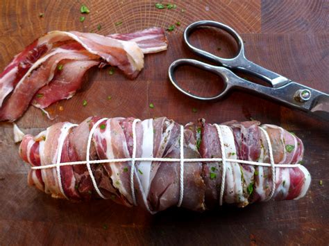 Monkfish Wrapped in Bacon - Mrs Portly's KitchenMrs Portly's Kitchen