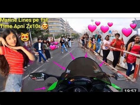 June Marine Lines Pe St Time Superbike Zx R Lekr Gya Sabko